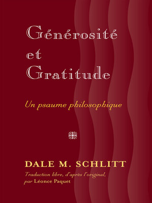cover image of Générosité et Gratitude